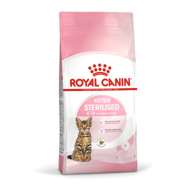 Royal Canin Kitten Sterilised – Hrană Uscată pentru Pisici Tinere Sterilizate (Junior) – 2 kg